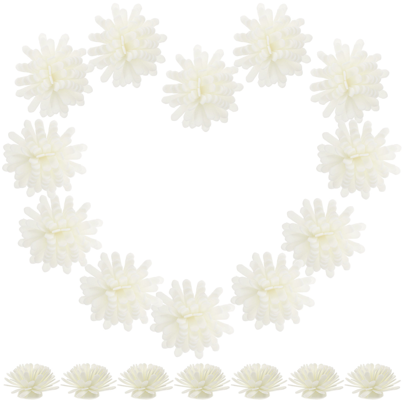 Home Fragrance Usa - 100 unidades de cabeças de flores